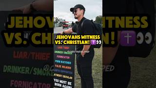 🤬✝️ JEHOVAHS WITNESS VS CHRISTIAN [upl. by Sussna]