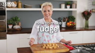 How to Make Fudge  Tesco [upl. by Ylrebmik]