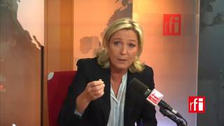 Marine Le Pen «Le renflouement de leuro a déjà coûté 70 milliards deuros à la France» [upl. by Nedrob296]