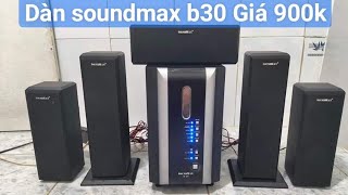 dàn soundmax b30 giá 900k đãbán [upl. by Nosnar581]