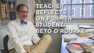 Beto ORourkes high school teacher reflects on his former student [upl. by Aikrahs948]