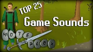 Top 25 Recognizable RuneScape Game Sounds [upl. by Bisset]