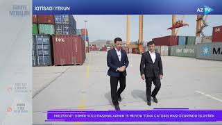 Nəqliyyat dəhlizlərinin əhəmiyyəti və Abşeron Logistika Mərkəzinin buradakı rolu [upl. by Ashlen]