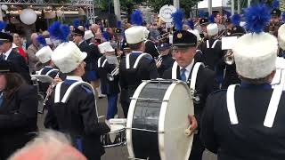 WMC Kerkrade 2022  Streetparade donderdag 7 juli Harmonie St Cecilia Grevenbicht Papenhoven 1900 [upl. by Amilas76]