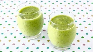 Green Smoothie EnzymeRich Drink Recipe to LOSE WEIGHT グリーンスムージー 酵素ドリンク ダイエットレシピ [upl. by Denoting]