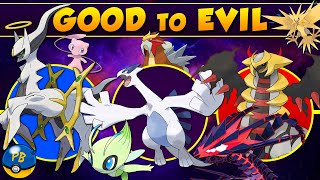 Every LEGENDARY Pokemon Good to Evil [upl. by Pasahow308]