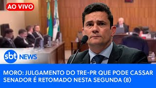 🔴Assista ao vivo julgamento de Sergio Moro no TREPR placar está 2 a 1 pela absolvição sergiomoro [upl. by Lamb531]