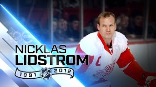 Nicklas Lidström  100 Greatest NHL Players first 100 years  2017 [upl. by Suh]