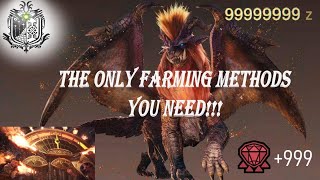 Best Farming methods in MHW [upl. by Ahtnams]