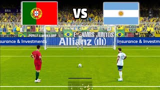 RONALDO vs MESSI  Portugal vs Argentina  Penalty Shootout [upl. by Darn394]