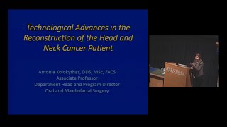 MED Talks Technological Advances in the Reconstruction of the Head and Neck Cancer Patient [upl. by Mikol]