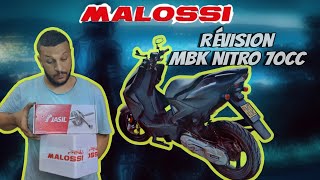 mbk nitro 70cc malossi ♻️♻️révision complète partie 1 [upl. by Gargan]