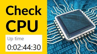 How to Check CPU Uptime in Windows 11 – Easy Steps [upl. by Layod]