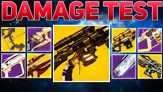 What is the BEST DPS for Salvations Edge Damage Testing  Destiny 2 The Final Shape [upl. by Edny]