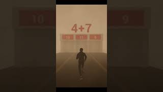 Fun Math Game I Addition on the Run I 4 Shorts [upl. by Manly862]