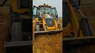 Jcb loder work automobile jcb jcbvideo excavator heavyequipment jcbindia bulldozer gadi [upl. by Wittenburg277]