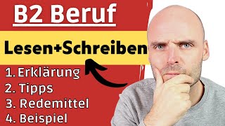 B2 Beruf Prüfung  Lesen  Schreiben [upl. by Maxia]