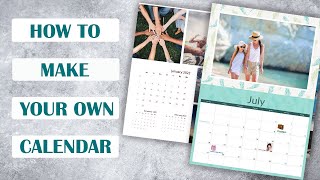 How to Make Your Own Calendar with Photos and Holidays [upl. by Jeri]