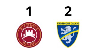 CITTADELLAFROSINONE 12  PRIMA VITTORIA DEL FROSINONE DI VIVARINI CITTA KO ANALISI TATTICA [upl. by Ecirpak]