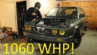 E30 Turbo 1060 WHP Teaser [upl. by Mcallister393]