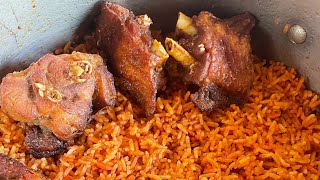 easy way to make jollof rice ghanajollof ghanavlog2024 turkey [upl. by Keven]