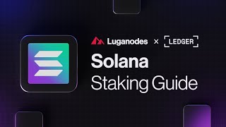 How to stake SOL using Ledger Live Desktop App [upl. by Antone210]