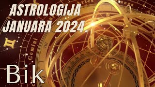 BIK  Astrologija Januara 2024 [upl. by Jessika]