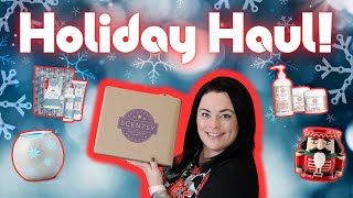 Scentsy Holiday Haul [upl. by Cox]