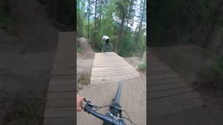 Inside Job  jump trail Quesnel Bike park [upl. by Mulry]