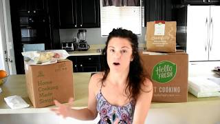 Hello Fresh VS Home Chef review 2018 [upl. by Rebekkah]