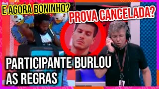 🚨BBB22 Prova do Líder de Resistência Cancelada Produção toma Atitude Urgente [upl. by Hathcock]