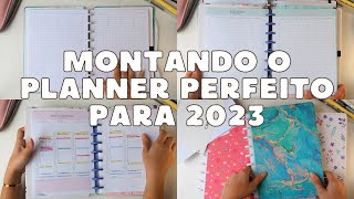 Montando o planner perfeito para 2023 l Caderno Inteligente [upl. by Feriga]