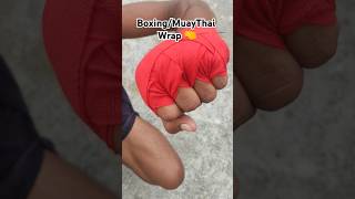 Boxing hand wrap tutorial 180 inch  boxing wrap boxing muaythai [upl. by Aliuqat826]