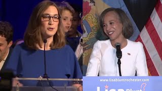 Rochester and McBride make history in Delaware election [upl. by Doxia508]