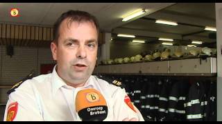 Bijstand voor brandweer bij verwerken ongeluk HD [upl. by Bobseine]