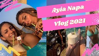 VI MISSADE FLYGET  Ayia Napa Vlog 2021 [upl. by Joletta477]