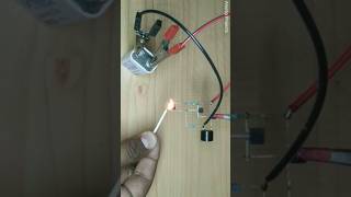 Fire Detector Alarm Circuit using 1N4007 Diode shorts [upl. by Ahsined]