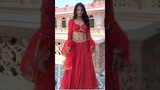 rachna mahima makwana top lehnga collection  sapne suhane ladakpan ki rachna [upl. by Rodie203]