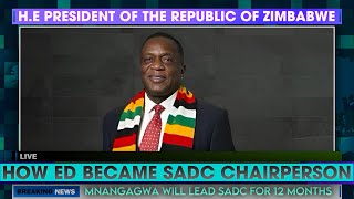 How Mnangagwa became Chairperson of SADC [upl. by Adnir659]