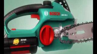 Bosch AKE 30 LI Chainsaw [upl. by Ytsihc]