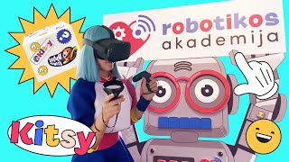 Fantastiška mokytojų diena Robotikos Akademijoje ir TerraSect Unboxing 🤖 Kitsy laida vaikams [upl. by Chari]