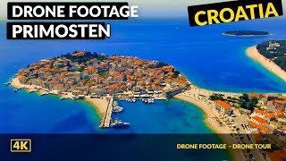 Primosten Croatia Drone footage [upl. by Orbadiah]