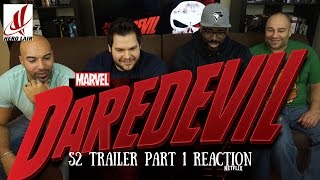 Daredevil S2 Trailer Part 1 REACTION [upl. by Eeralih]