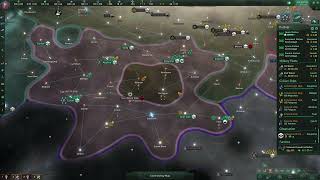 Stellaris Pacifist Xenophile Megacorp Part 07 No Commentary [upl. by Notsua]