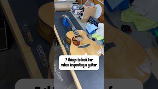 7 things that we look for when inspecting a guitar before we ship it out guitar guitarinspection [upl. by Clyve73]