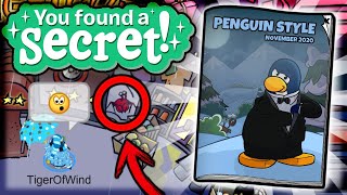 ☔ NEW SECRETS KLUTZY STAMP amp RAINSTORM 🦀  Club Penguin Rewritten [upl. by Artkele]