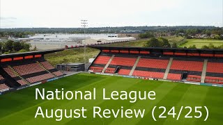 National League August ReviewRecap 2425 season [upl. by Krug956]