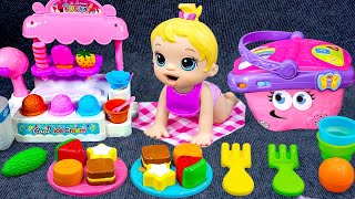 9 Minutes Satisfying with Unboxing amp Review Miniature Baby Alive Snacks Set Kitchen Toys ASMR [upl. by Gabe]