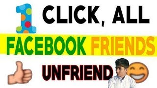 Facebook All Friends Unfriend Tool  Friend List Cleaner machine liker [upl. by Ladew909]