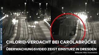 CAROLABRÜCKE ChloridVerdacht Ist das die Ursache für das EinsturzDrama in Dresden [upl. by Nefets]